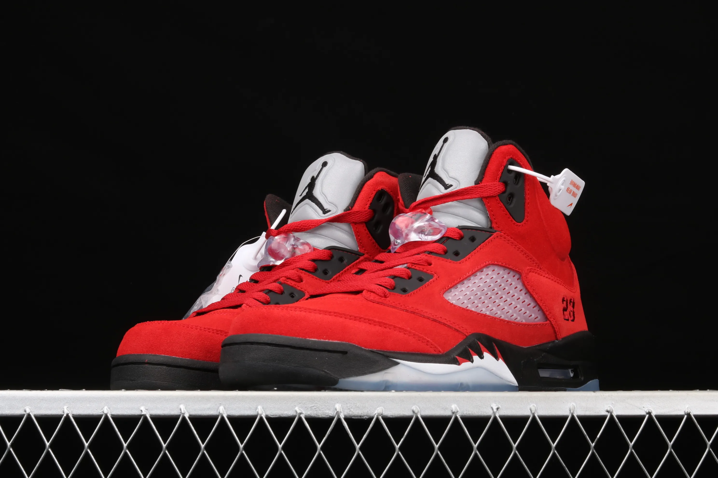 All categories Air Jordan Jordan series basketball shoes Air Jordan 5 J version Air Jordan 5 "Raging Bull" AJ5 Joe 5 Big Red Bull DD0587-600